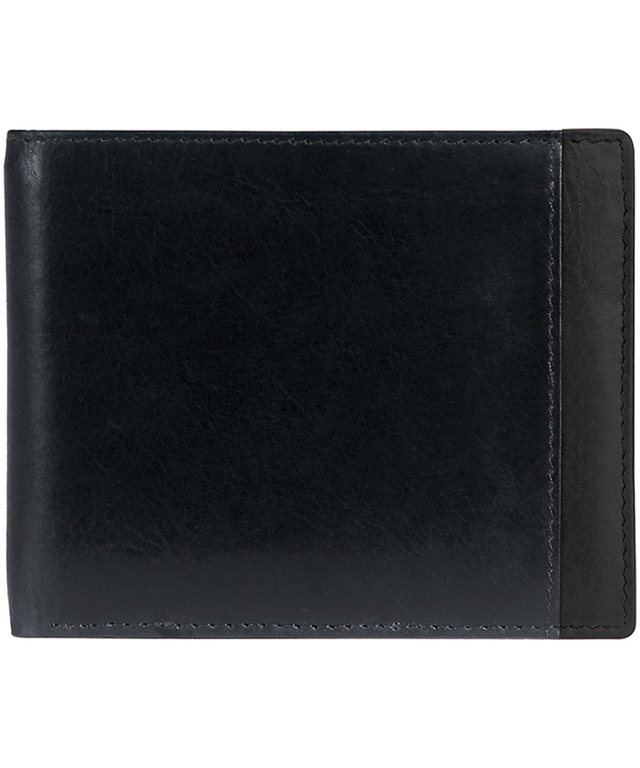 Mancini Leather Goods Men's Casablanca RFID Secure Billfold Wallet
