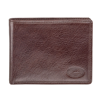 Equestrian Portefeuille Rfid Pour Hommes Avec Porte-Carte Amovible Noir Front_Flat