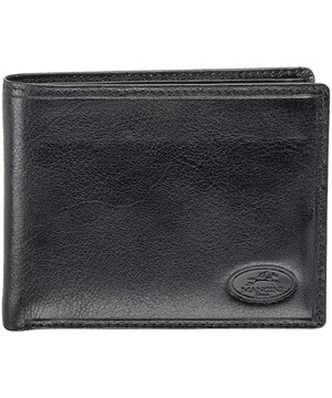 Mancini Leather Goods Men's Equestrian RFID Secure Wallet with Removable Passcase