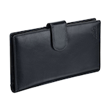 Mancini Leather Goods Unisex Casablanca RFID Secure Passport and Travel Organizer Front_Angled_Right