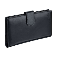 Mancini Leather Goods Unisex Casablanca RFID Secure Passport and Travel Organizer