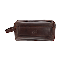 Buffalo Trousse De Toilette Avec Deux Compartiments Noir Front_Flat