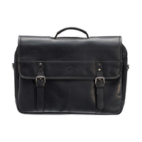 Buffalo Porte-Documents A Deux Compartiments Pour Portable Et Tablette Brun Front_Flat