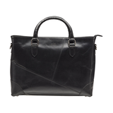 Mancini Leather Goods Men's Buffalo Double Zip Toiletry Kit Front_Flat