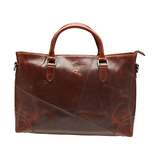 Mancini Leather Goods Men's Buffalo Double Zip Toiletry Kit Front_Flat
