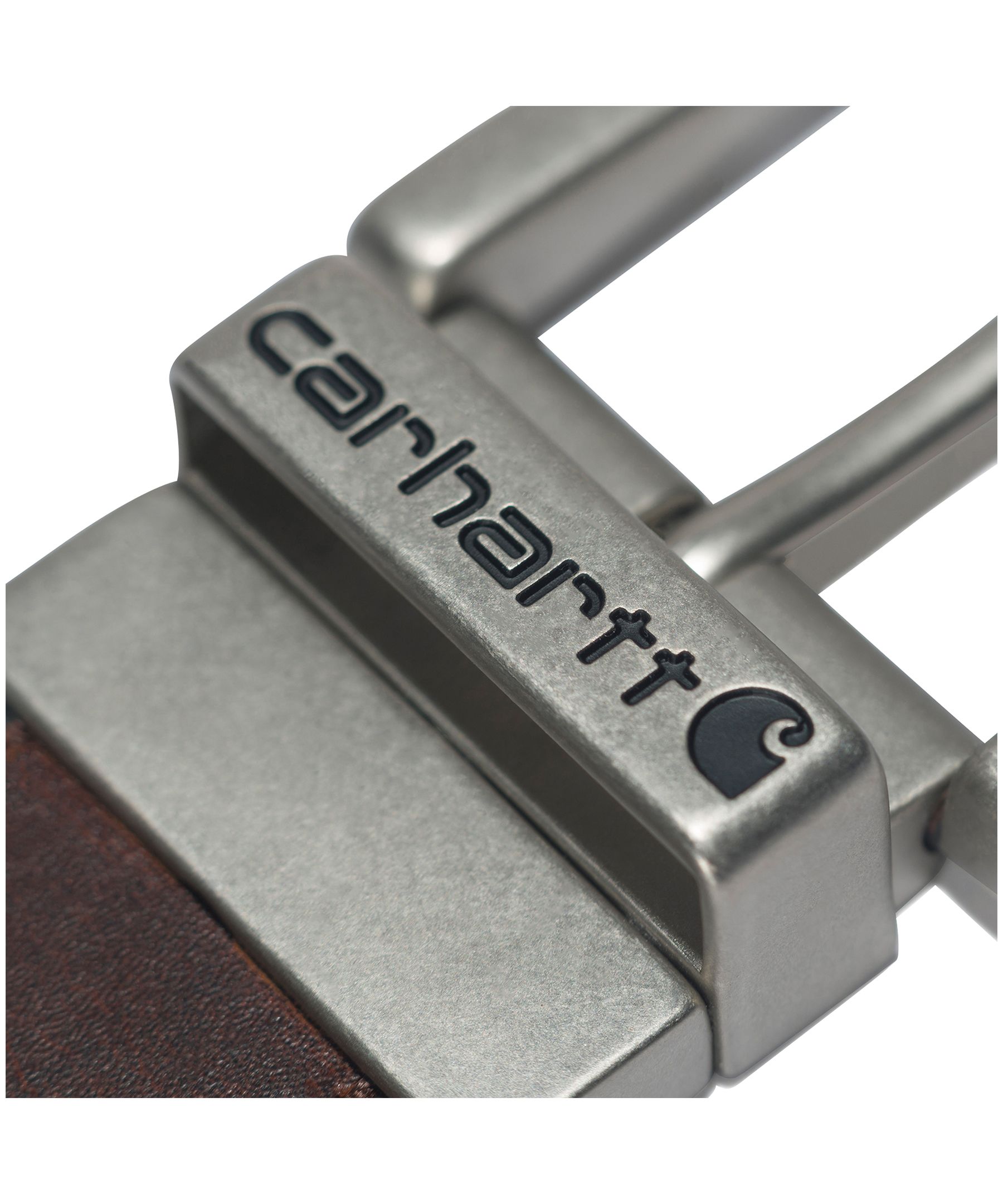 Carhartt Men's Oil Finish Leather Reversible Belt