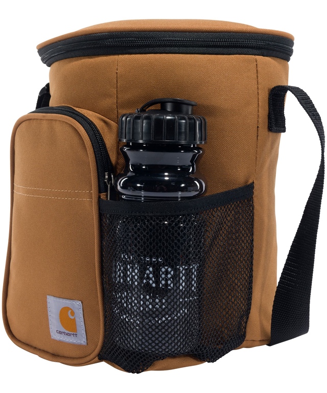 Carhartt Sac isotherme imperméable isolé pour 10 cannettes verticales avec bouteille d'eau Rain Defender Front_Three_Fourths_Angled_Left