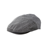 WindRiver Men's Pigment Dyed Cotton Twill Flat Cap Front_Angled_Left