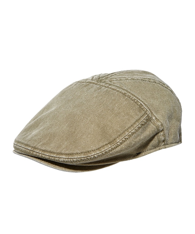 WindRiver Men's Pigment Dyed Cotton Twill Flat Cap