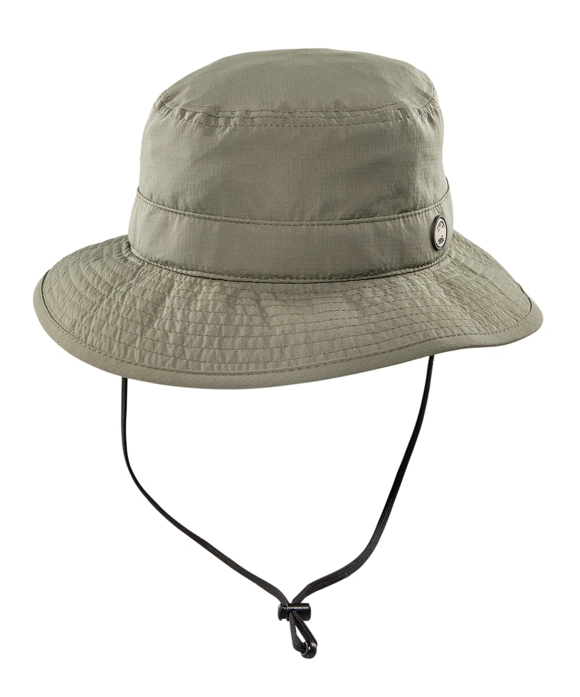 WindRiver Women's Tick and Mosquito Repellent Wide Brim Bucket Hat with  Chin Strap