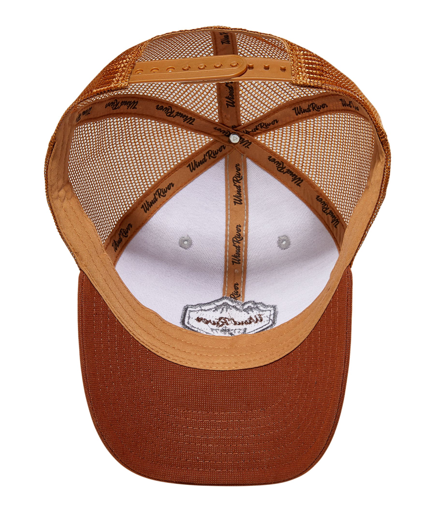 Casquette de baseball brodée avec arrière en filet pour hommes, WindRiver