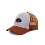 Casquette de baseball brodée avec arrière en filet pour hommes, WindRiver Front_Three_Fourths_Angled_Left