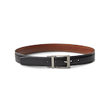 Denver Hayes Men's Reversible Dress Belt Front_Elevated