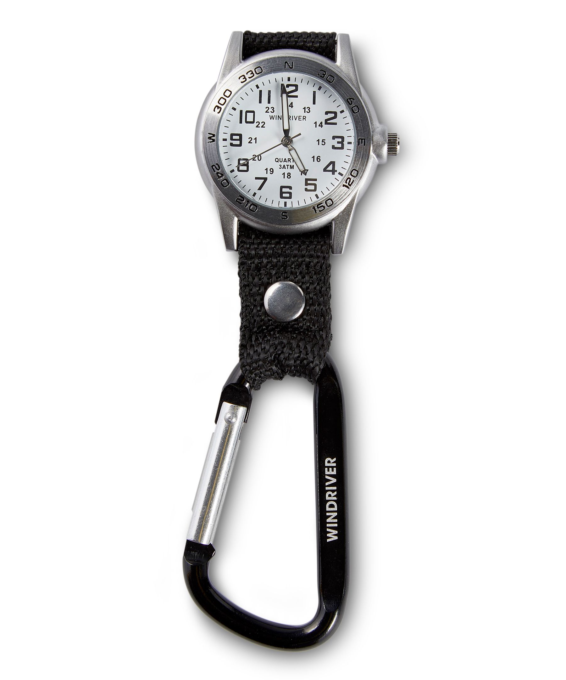 Montre Multifonctionnelle à Clip Lumineux Mousqueton, Mini-montre à Quartz  Boussole Pour Les Activités D'escalade En Plein Air