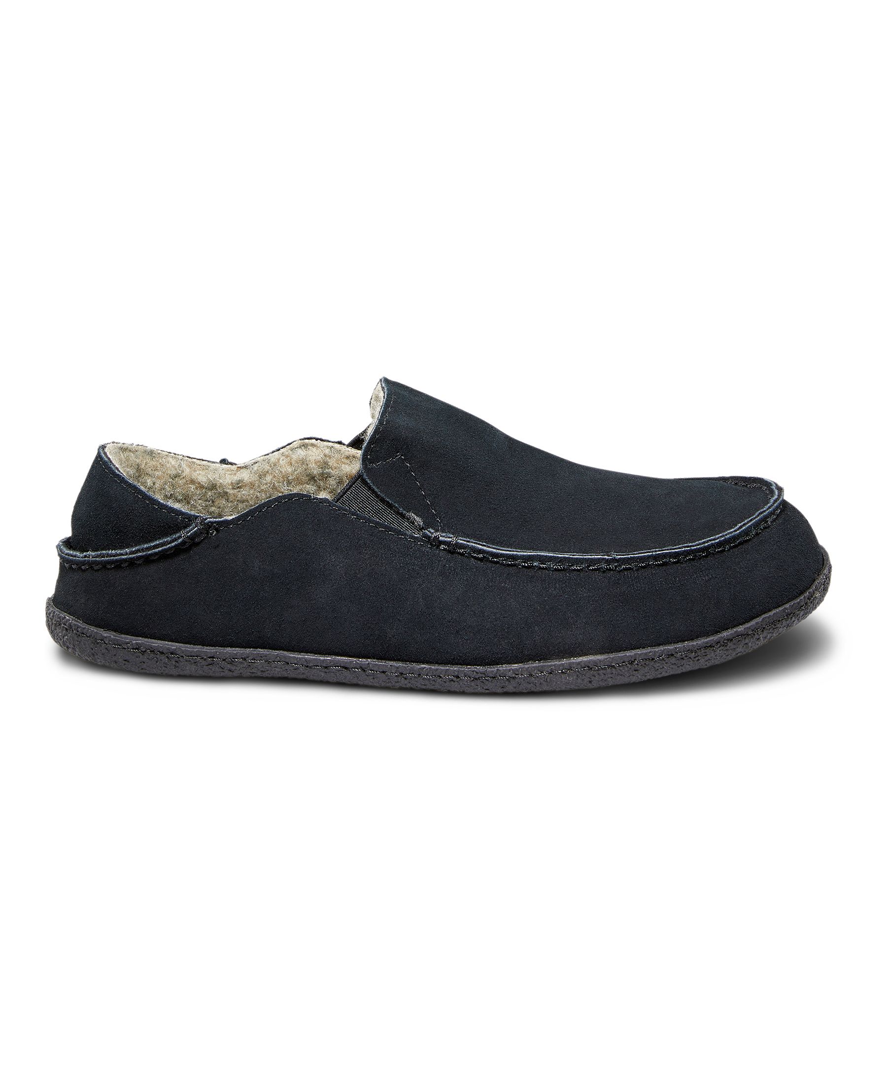WindRiver Men's Suede Faux Fur Slippers | Mark's