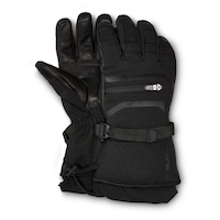 WindRiver Men's Waterproof Goatskin Leather T-Max Insulation Palm Gloves Front_Flat