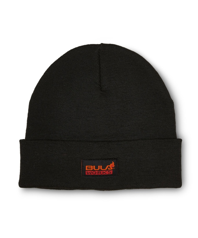 Bonnet à revers ignifuge, BULA WORKS Front_Flat