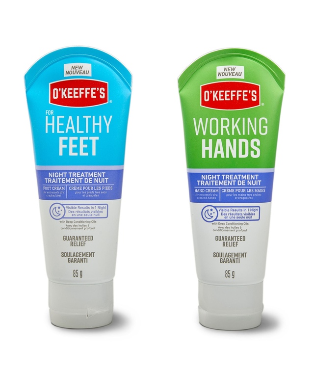 O'Keeffe's Working Hands/Healthy Feet 2 Pack Combo Front_Flat