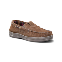 Mules en suède avec doublure en molleton et semelle intérieure amovible