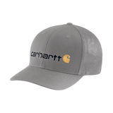 Carhartt Men's Canvas Mesh Strap Cap Front_Angled_Left
