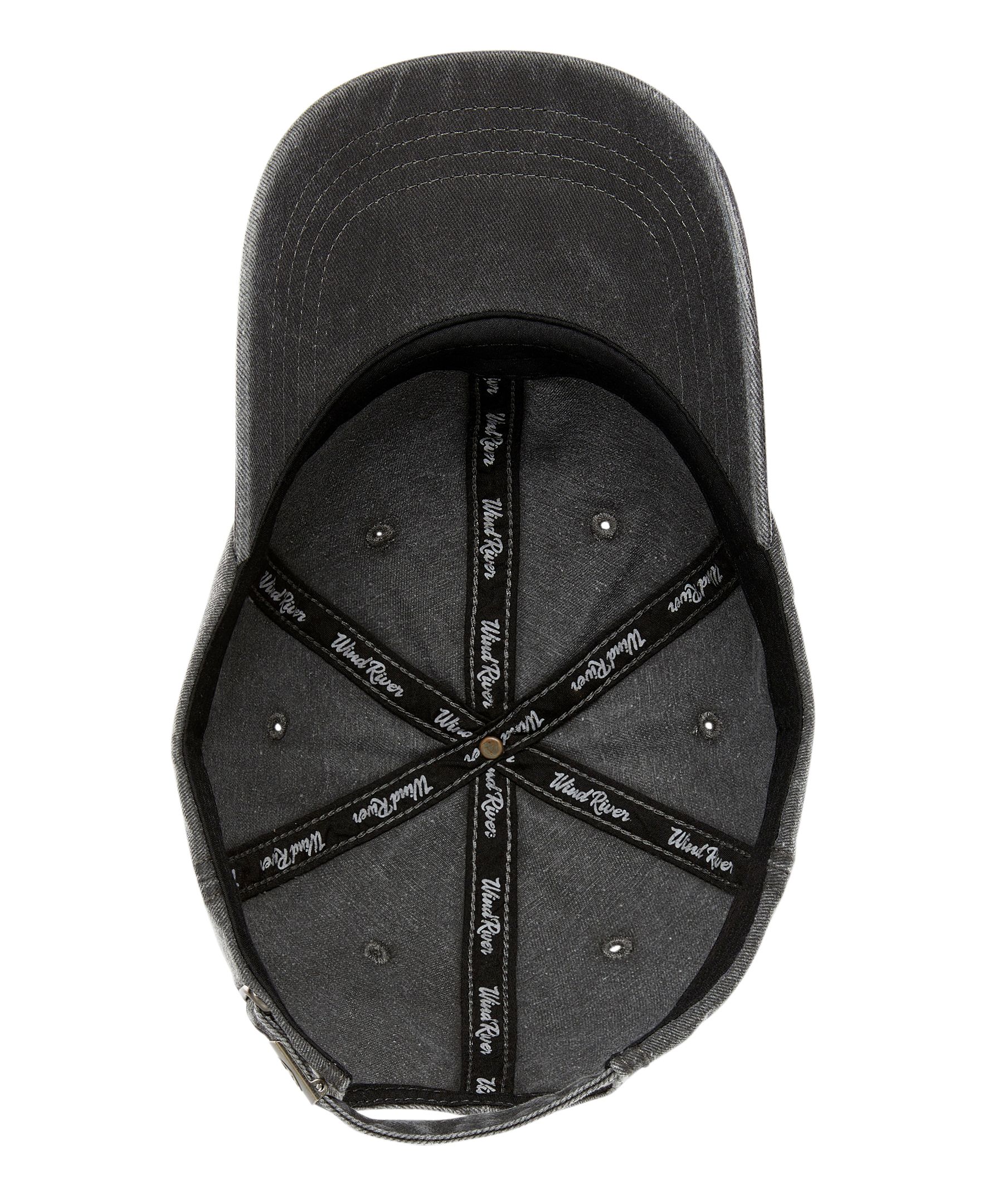 Casquette de baseball en sergé de coton teint aux pigments, WindRiver