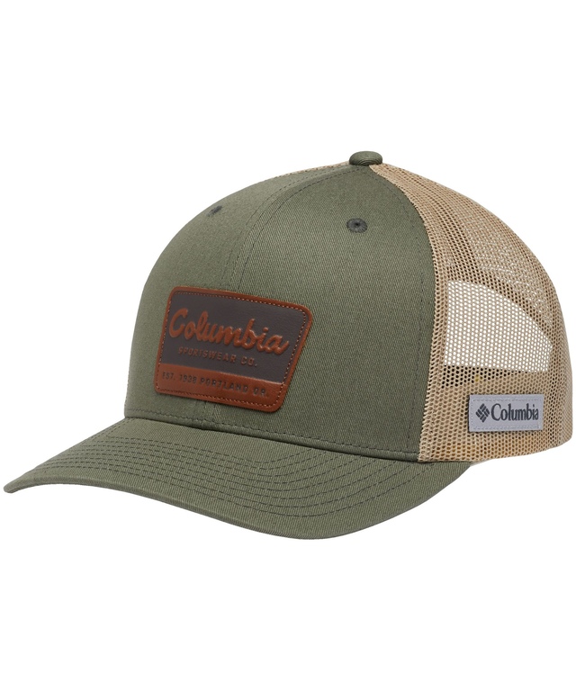 Columbia Men's Rugged Outdoor Snap Back Trucker Hat Front_Angled_Left
