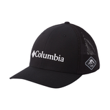 Casquette de baseball Columbia Flexfit style camionneur en filet pour hommes Front_Angled_Left