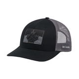 Columbia Men's Mesh Snap Back Trucker Hat Front_Angled_Left