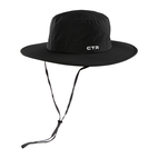 Pioneer Men's Waterproof Rubber Rain Hat - Black