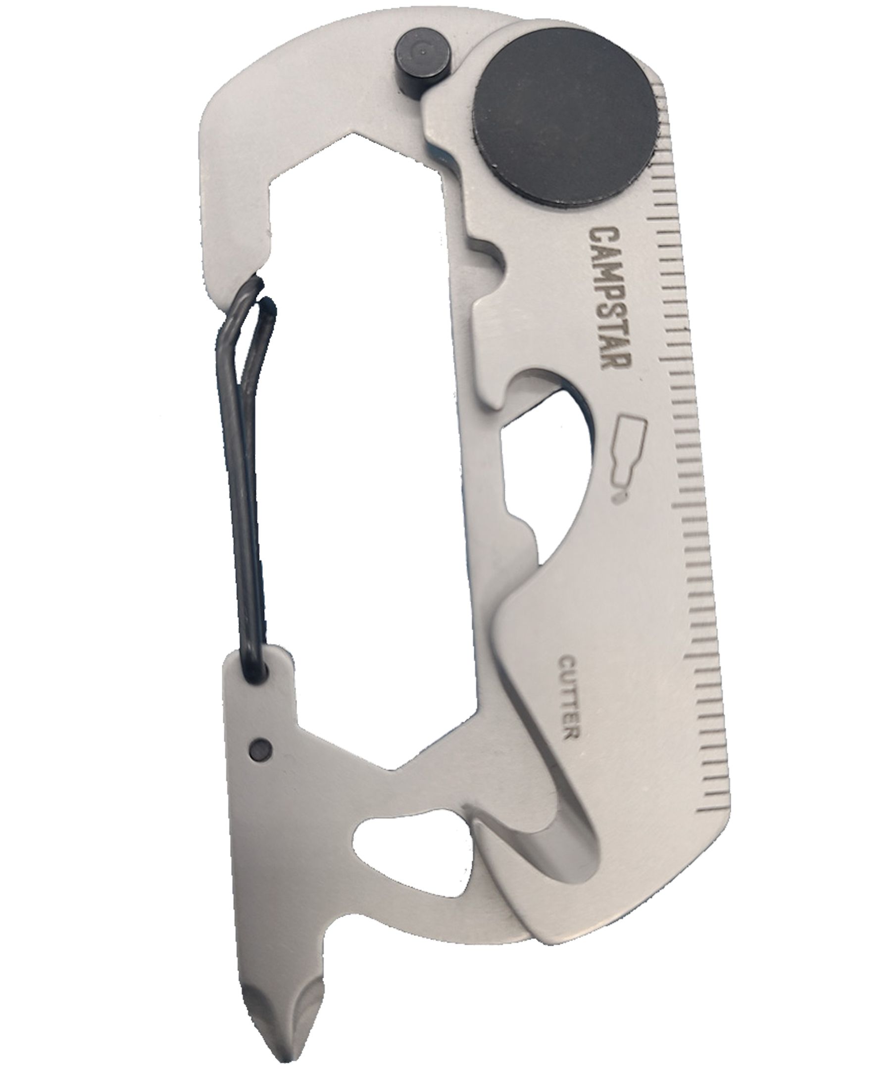 Outil multifonctions en acier inoxydable&nbsp;7 en 1, Campstar Front_Flat