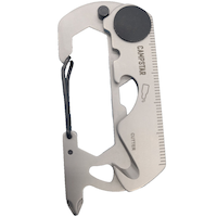 Outil multifonctions en acier inoxydable 7 en 1, Campstar Front_Flat