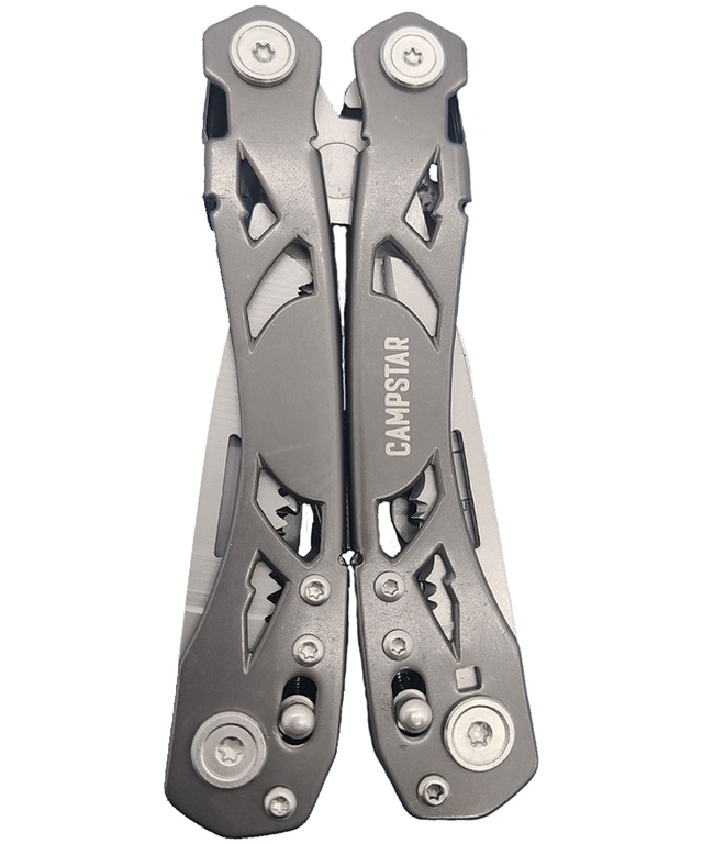 Pince multifonctions en acier inoxydable 11 en 1, Campstar Front_Flat