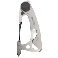Outil multifonctions en acier inoxydable 5 en 1, Campstar Front_Flat