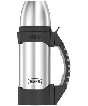 Bouteille pour boissons en acier inoxydable, Thermos, 1 L