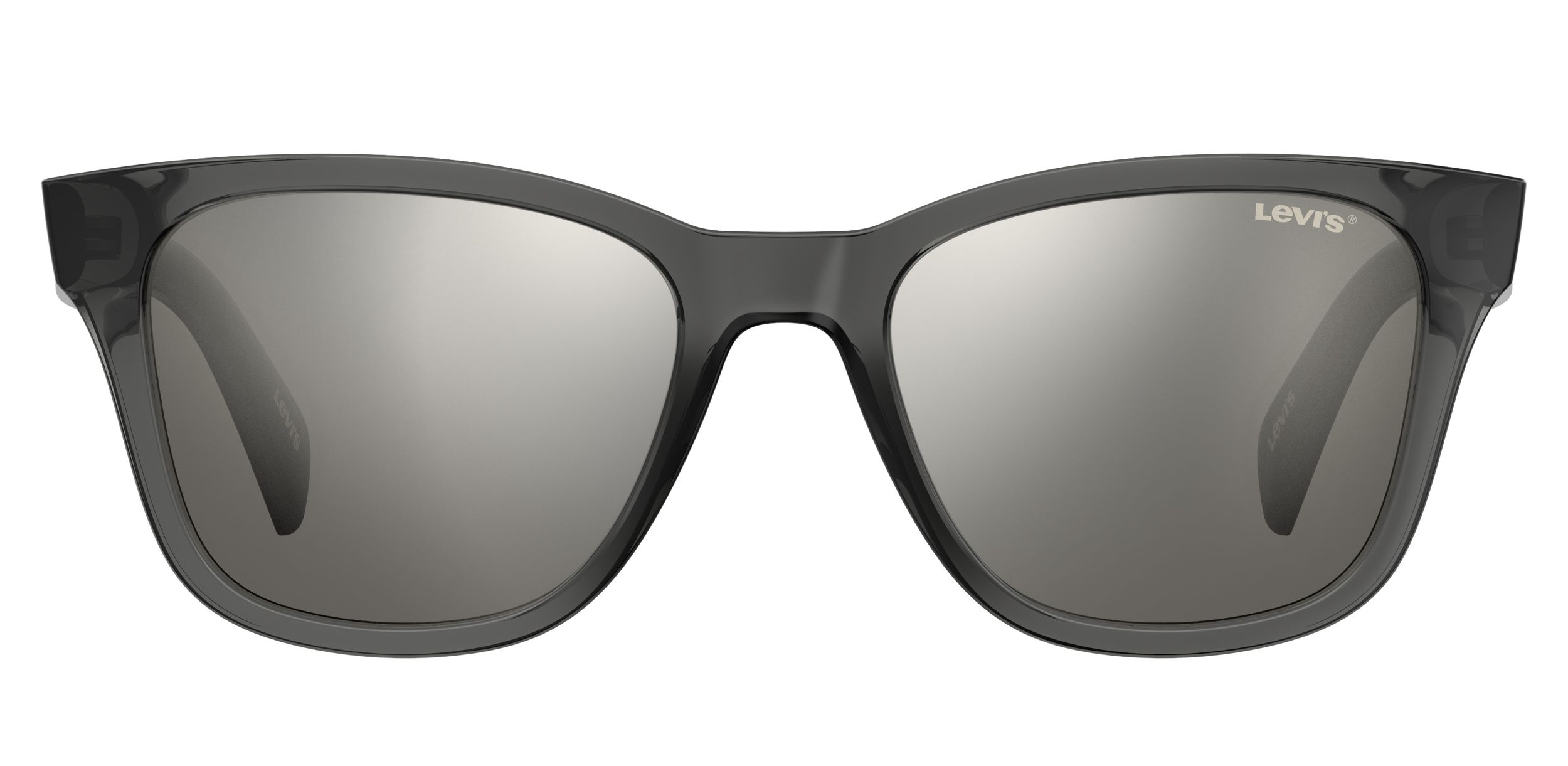 Levi's Unisex Plastic Framed Grey Sunglasses Front_Flat
