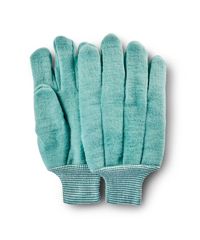 Green King Unisex Warm and Cold Season Stretch Knit Work Gloves - 12 Pack - Green
