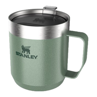Grosse tasse en acier inoxydable, Stanley, Classic Camp Front_Angled_Left