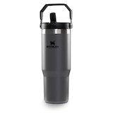 Stanley IceFlow Flip Straw Stainless Steel Tumbler 30 oz Front_Angled_Left