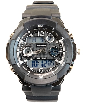 Montre analogique numérique résistante à l’eau, WindRiver