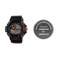 WindRiver Analogue Digital Water Resistant Watch Front_Flat