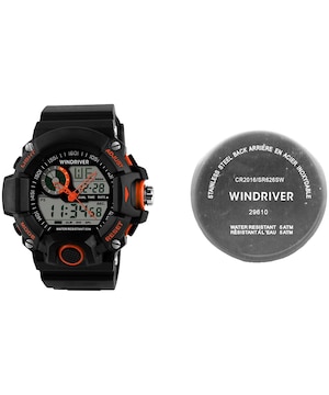 WindRiver Analogue Digital Water Resistant Watch