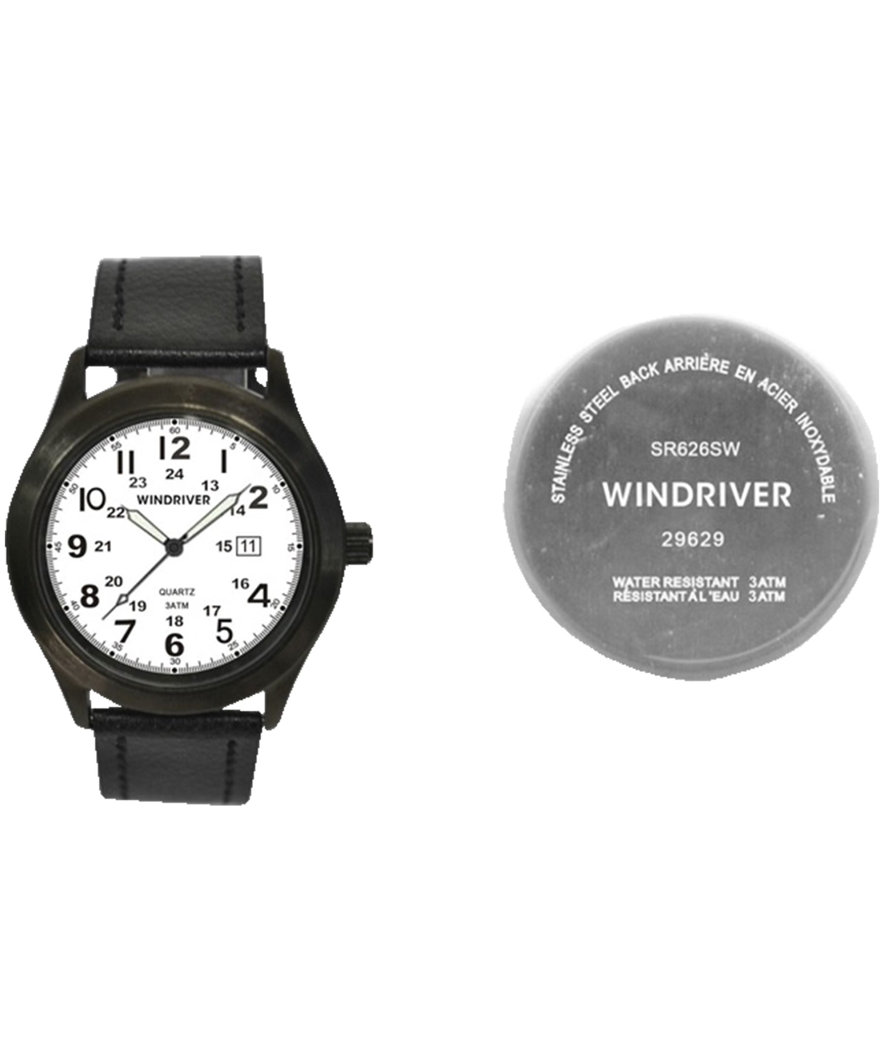 WindRiver Analogue Watch Front_Flat