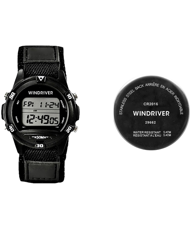 WindRiver Analogue Watch with Strap Front_Flat