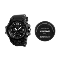 WindRiver Analogue Digital Water Resistant Watch Front_Flat