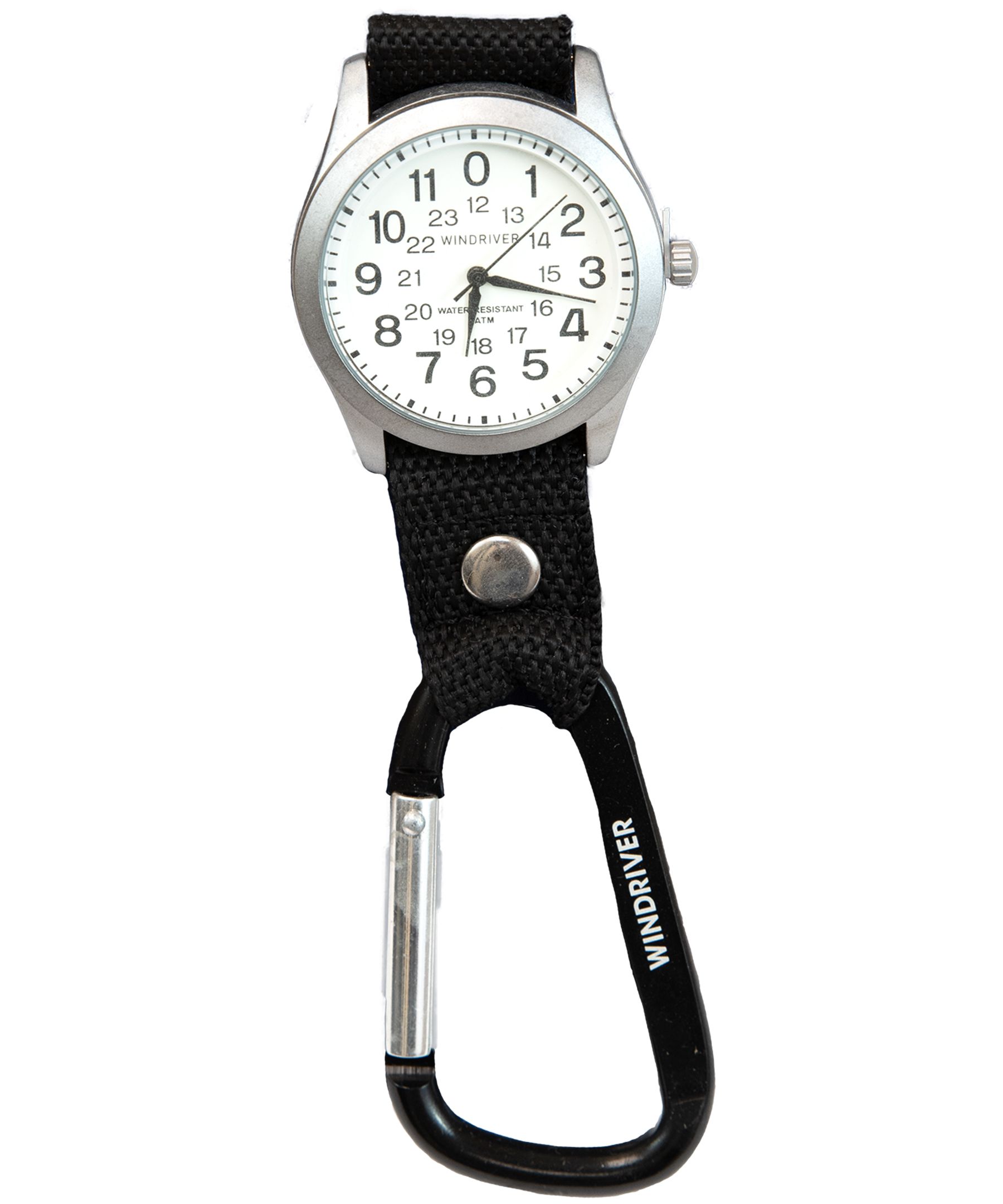 Montre analogique avec clip, WindRiver Front_Flat