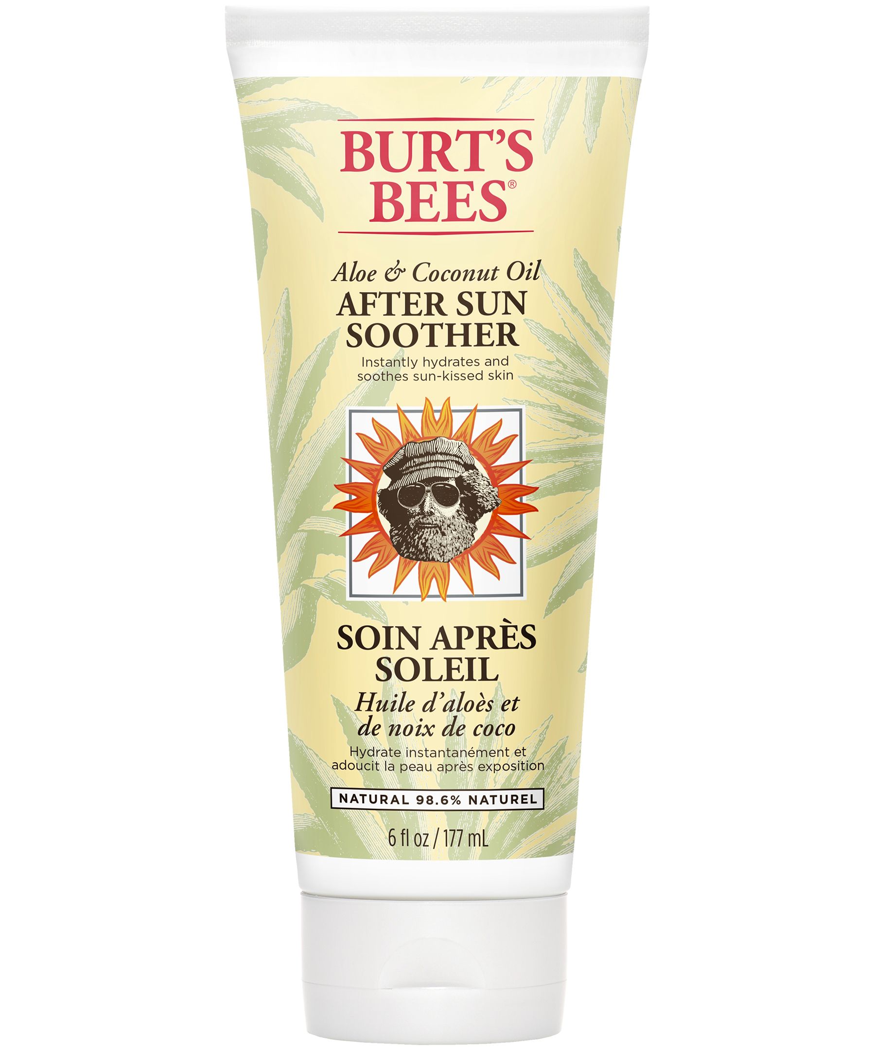 Crème soins après soleil, Burts Bees