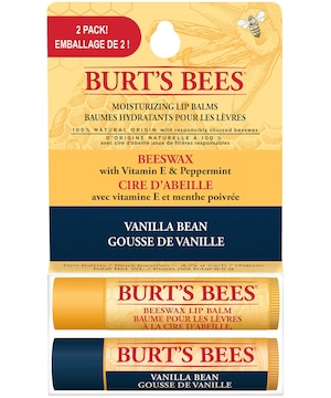 2 Pack Vanilla Bean Beeswax Lip Balm