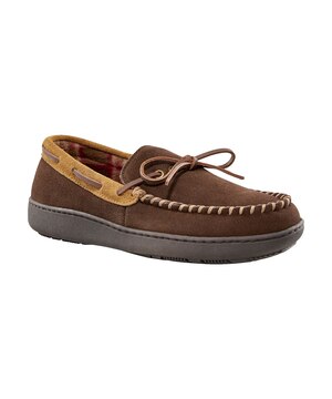 WindRiver Men's Suede Handsewn Slippers