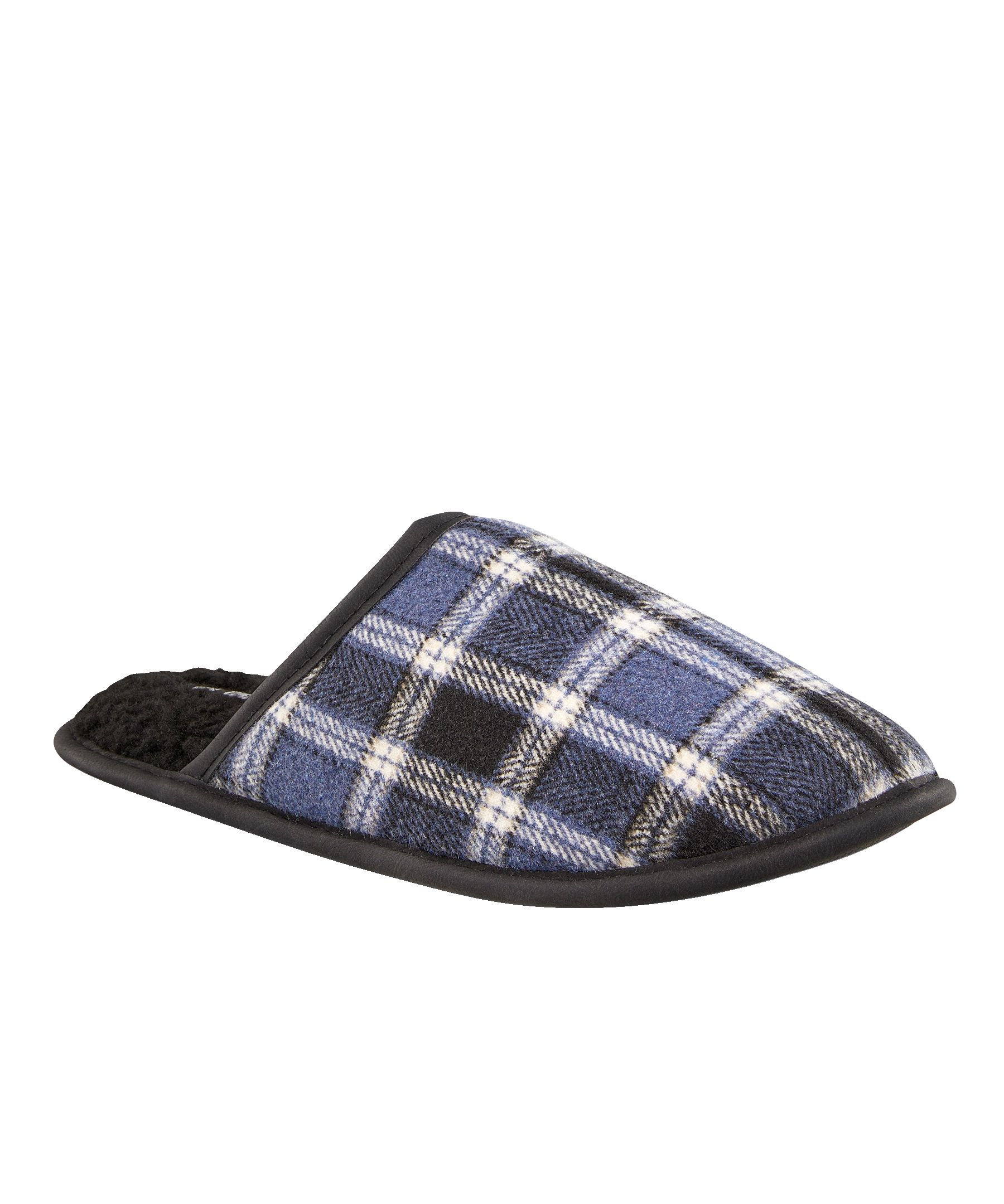 Plaid deals slippers mens