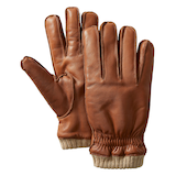 WindRiver Men's Goatskin Leather Gloves with Knit Cuff Composite_or_Mixed